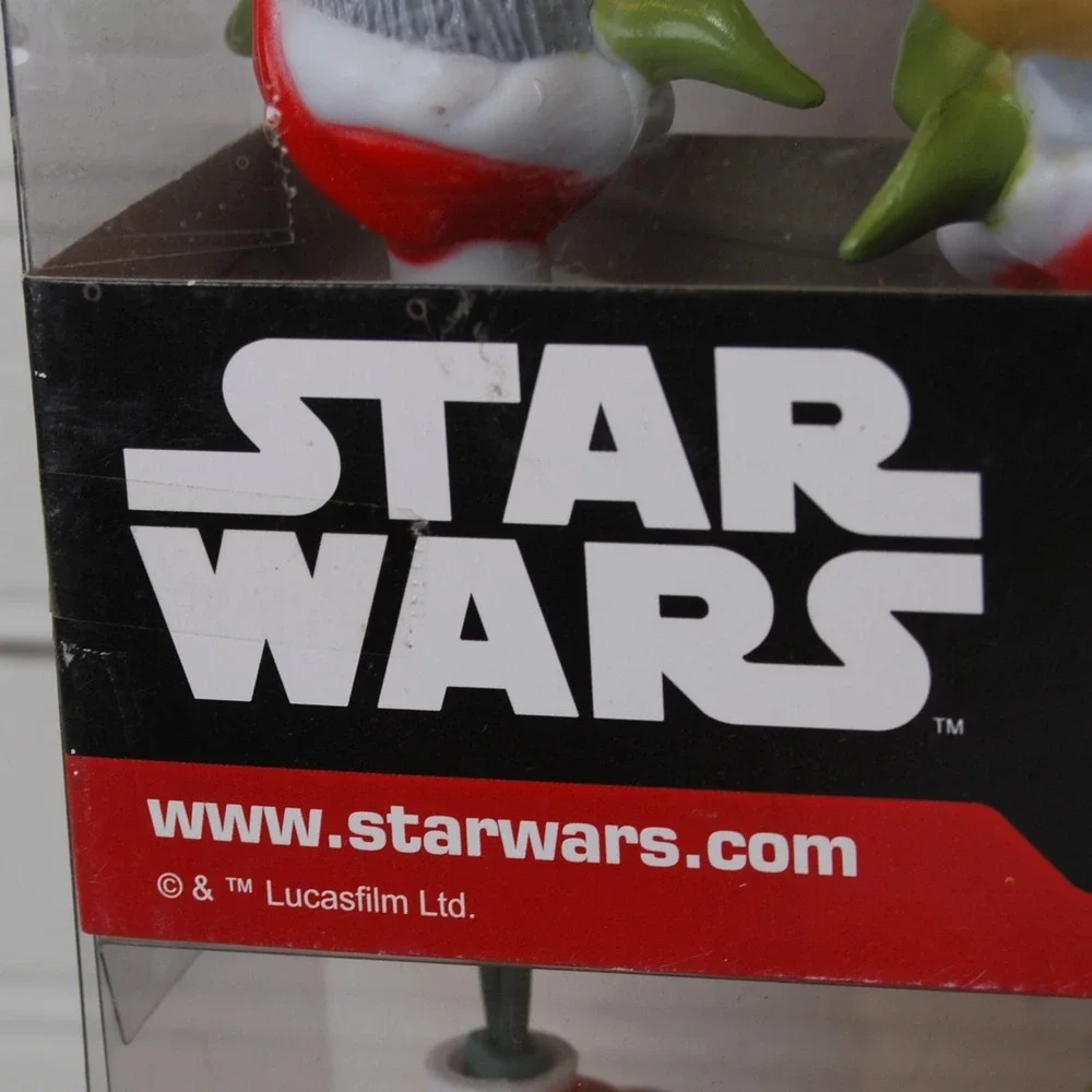 Kurt S. Adler Star Wars Yoda Santa Holiday Light Set Christmas Decor NWT‎